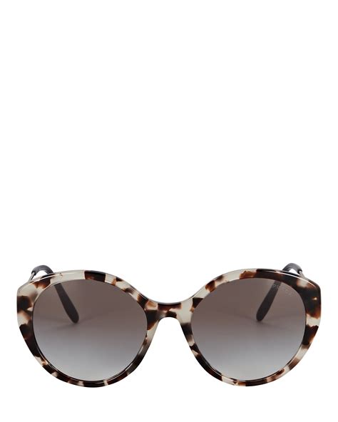 prada round cat eye sunglasses.